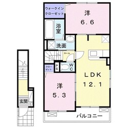 レゴリス　IIの物件間取画像